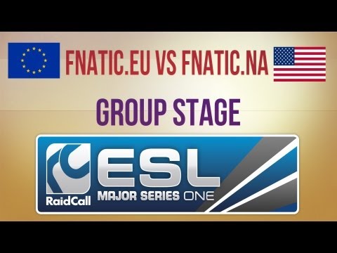 Fnatic.eu vs Fnatic.NA Group A RaidCall EMS One Spring 2013 (feat. Smile)