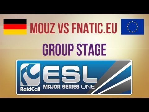 Fnatic.eu vs Mouz Group A RaidCall EMS One Spring 2013 (feat. Smile)