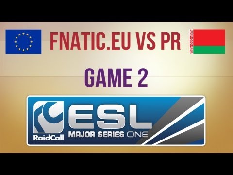 Fnatic.eu vs PR g.2 Final RaidCall EMS One Fall 2013 Cup 3