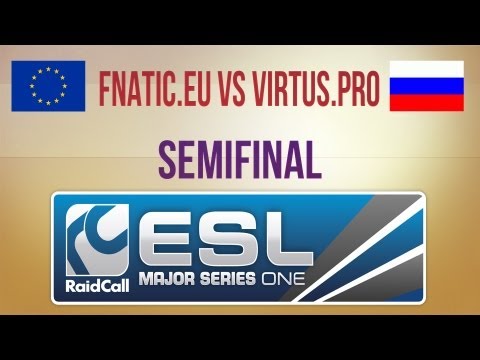Fnatic.eu vs Virtus.pro Semifinal RaidCall EMS One Cup 4 (feat. Smile)