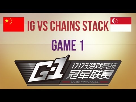 IG vs Chains g.1 G1 League Asia Qualifier (feat. NS)