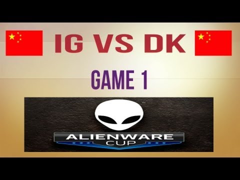 IG vs DK g.1 Losers Final Alienware Cup 1