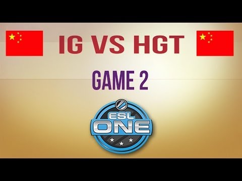 IG vs HGT g.2 China Qualifier Esl One Frankfurt