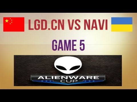 LGD.cn vs NaVi g.5 Grandfinal Alienware Cup 1