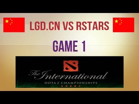 LGD.cn vs Rstars g.1 Round 2 Winners Semifinal TI3 Eastern Qualifier