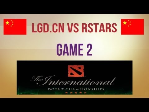 LGD.cn vs Rstars g.2 Round 2 Winners Semifinal TI3 Eastern Qualifier