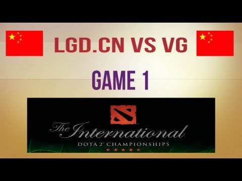 LGD.cn vs VG g.1 Round 2 Winners Final TI3 Eastern Qualifier (feat. NS)