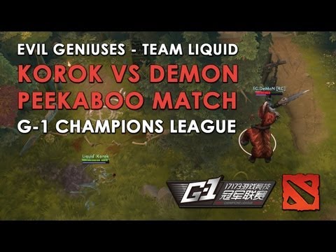 Liquid.Korok vs. EG.DeMoN Peekaboo Match @ G-1 Champions League