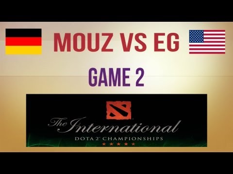 Mouz vs EG g.2 Round 2 Losers Final TI3 Western Qualifier