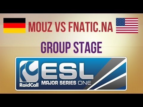 Mouz vs Fnatic.NA Group A RaidCall EMS One Spring 2013 (feat. Smile)