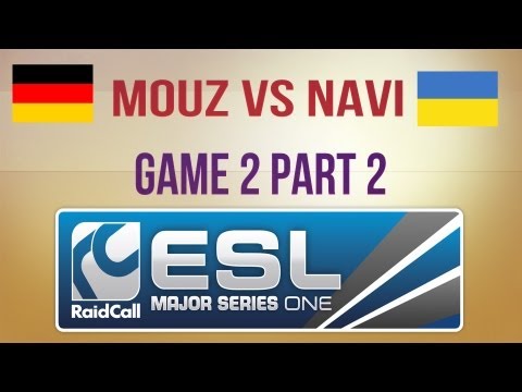 Mouz vs NaVi g.2 Part 2 Semifinal RaidCall EMS One Spring 2013