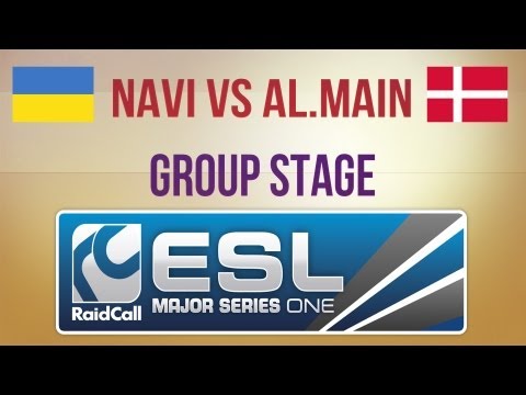 NaVi vs aL.Main Group C RaidCall EMS One Spring 2013 (feat. Smile)