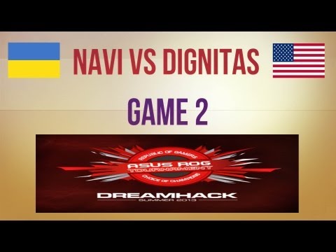 NaVi vs Dignitas g.2 Quarterfinal DHS 2013
