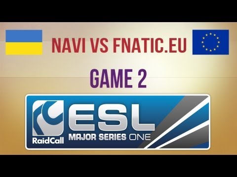NaVi vs Fnatic.eu g.2 Quarterfinal RaidCall EMS One Spring 2013