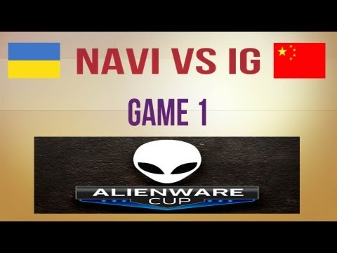 NaVi vs IG g.1 Winners Semifinal Alienware Cup 1