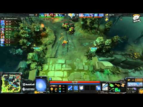 NaVi vs Sigma Winners Semifinal Group A RaidCall EMS One Fall Finals 2013