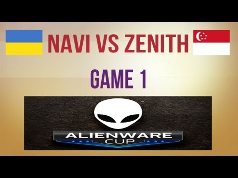 NaVi vs Zenith g.1 Group Stage Alienware Cup 1
