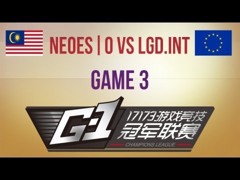 NeoES|O vs LGD.Int g.3 G1 League Asia Qualifier