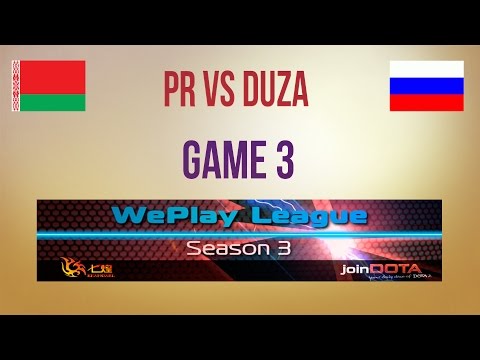 PR vs Duza g.3 Semifinal Weplay Season 3 Euro Qualifier #2