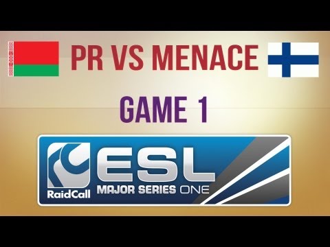 PR vs Menace g.1 Final Semifinal RaidCall EMS One Fall 2013 Cup 4