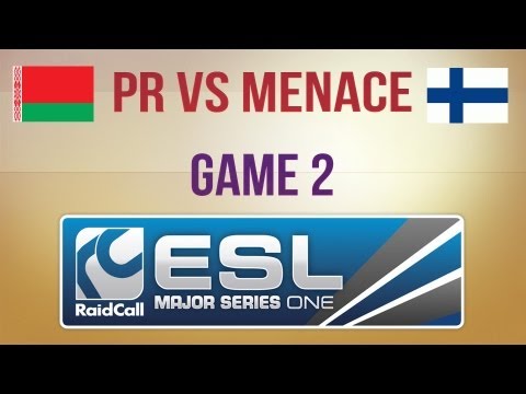 PR vs Menace g.2 Final Semifinal RaidCall EMS One Fall 2013 Cup 4