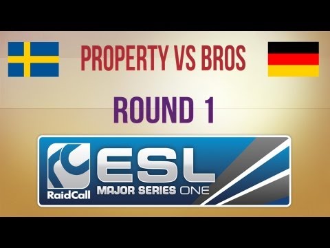 Property vs Bros Round 1 RaidCall EMS One Fall 2013 Cup 4