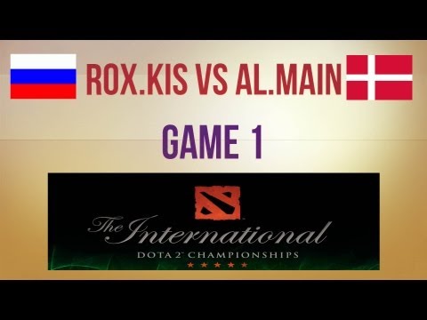 RoX.KIS vs aL.Main g.1 Round 1 Consolidation Final TI3 Western Qualifier (feat. Kozadereza)