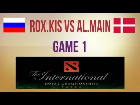 RoX.KIS vs aL.Main g.1 Round 1 Winners Semifinal TI3 Western Qualifier (feat. Kozadereza)