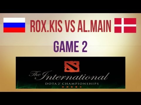 RoX.KIS vs aL.Main g.2 Round 1 Winners Semifinal TI3 Western Qualifier (feat. Kozadereza)
