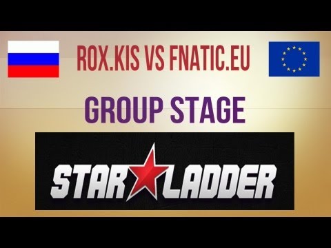 RoX.KIS vs Fnatic.eu Group Stage StarLadder #7