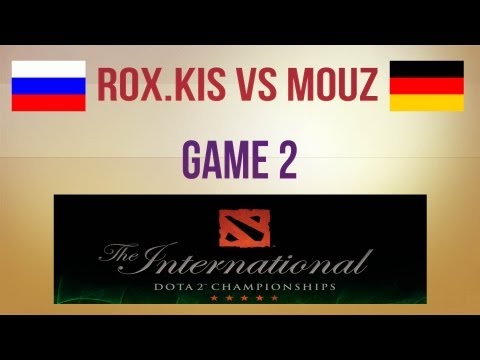 RoX.KIS vs Mouz g.2 Round 2 Consolidation Final TI3 Western Qualifier (feat. NS)