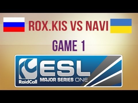 RoX.KIS vs NaVi g.1 Final RaidCall EMS One Spring 2013