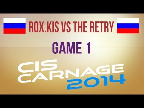 RoX.KiS vs TR g.1 Group A Losers Final CIS Carnage 2014