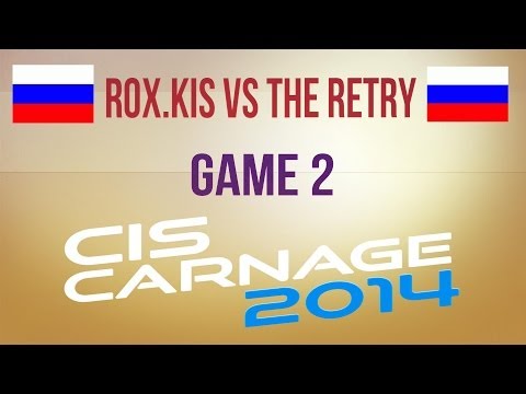 RoX.KiS vs TR g.2 Group A Losers Final CIS Carnage 2014