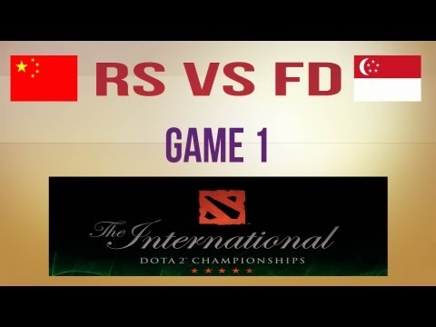 RS vs FD g.1 Round 1 Consolidation Final TI3 Eastern Qualifier