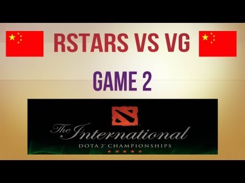 RStars vs VG g.2 Round 1 Winners Final TI3 Eastern Qualifier