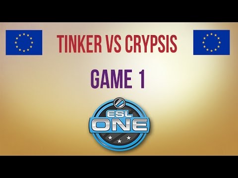 Tinker vs Crypsis g.1 Losers Round 1 ESL ONE New York 2014