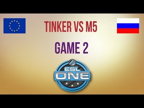 Tinker vs M5 g.2 Winners Round 1 ESL ONE New York 2014
