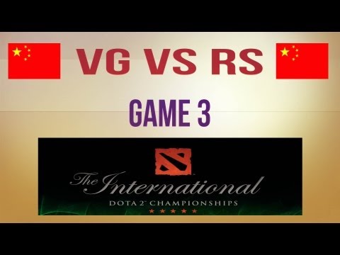 VG vs RS g.3 Round 2 Consolidation Final TI3 Eastern Qualifier