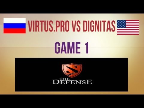 Virtus.pro vs Dignitas g.1 Winners Final The Defense #3