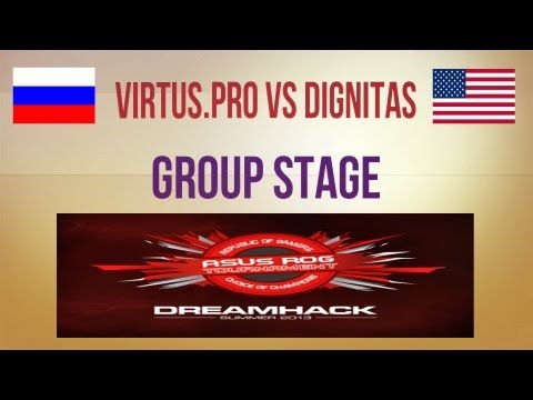 Virtus.pro vs Dignitas Group Stage DHS 2013