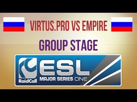 Virtus.pro vs Empire Group D RaidCall EMS One Spring 2013