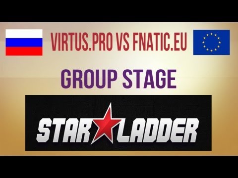 Virtus.pro vs Fnatic.eu Group Stage StarLadder #7