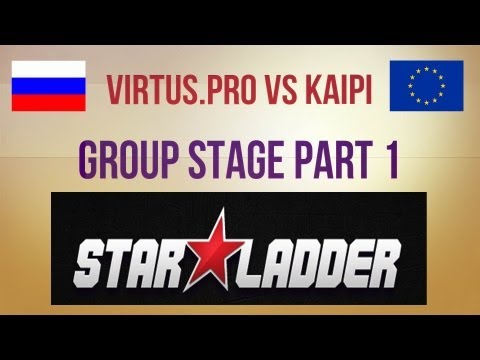 Virtus.pro vs Kaipi Part 1 Group Stage SLTV #6