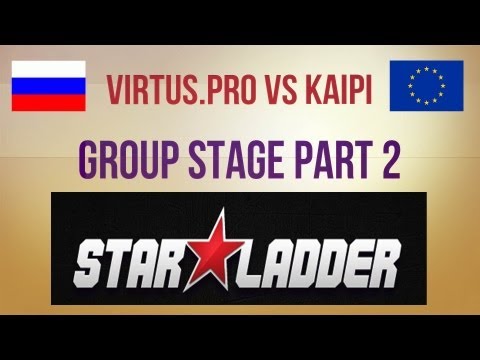 Virtus.pro vs Kaipi Part 2 Group Stage SLTV #6