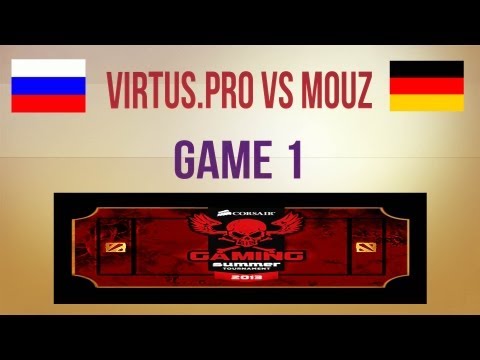 Virtus.pro vs Mouz g.1 Grandfinal Corsair Summer Cup 2013