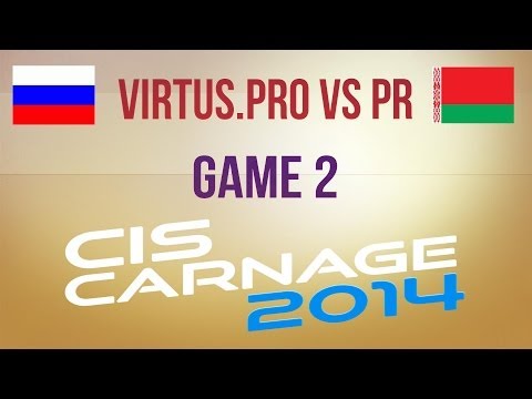Virtus.pro vs PR g.2 Group A Winners Final CIS Carnage 2014