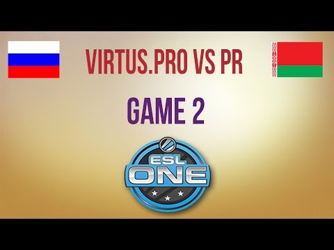 Virtus.pro vs PR g.2 Winners Round 1 ESL ONE New York 2014