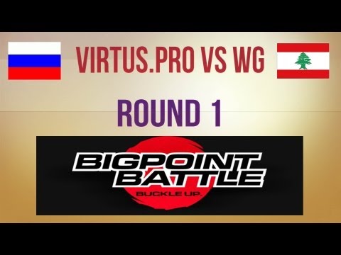 Virtus.pro vs WG Round 1 Bigpoint Battle #7