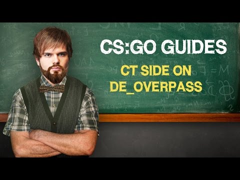CS:GO Guide "CT side on de_overpass" by ceh9" (ENG SUB)